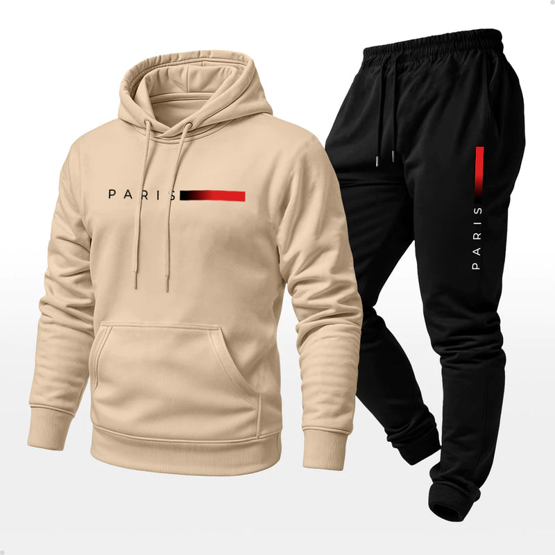 Conjunto Moletom  Paris Unissex Estampado
